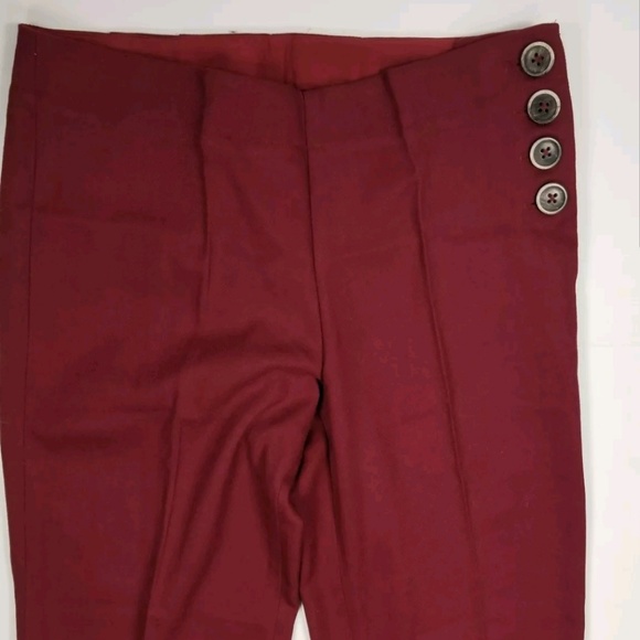 Anthropologie Elevenses The Brighton Pants Sz 2 - Picture 3 of 8